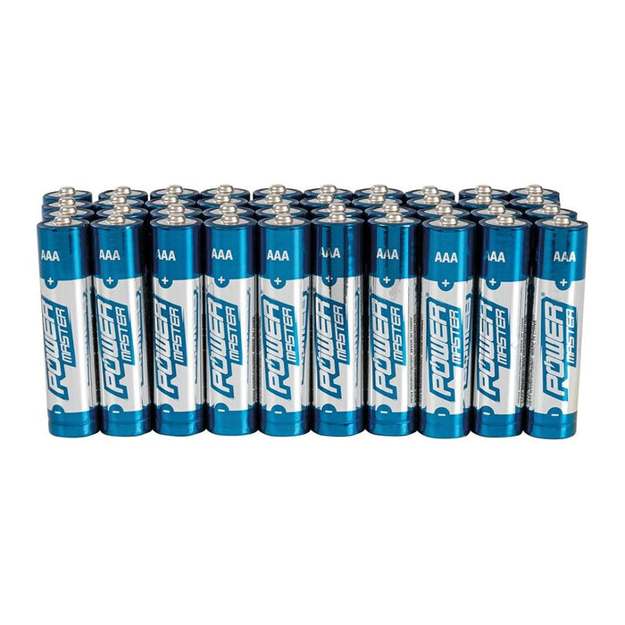 Powermaster AAA Super Alkaline Battery LR03 40pk 40pk