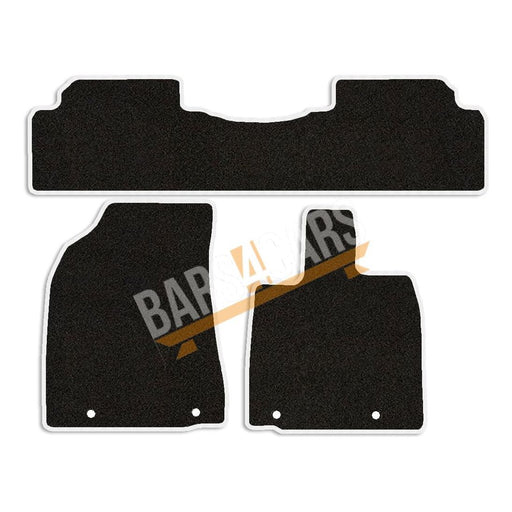 Tailored White Trim Carpet Mats fits Lexus Rx450H 09-13 + Clips 09 10 11 12 13 UKB4C  - Dynamic Drive