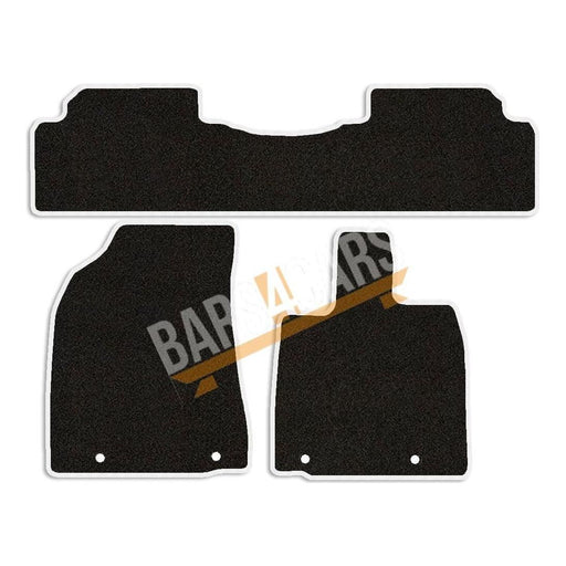 Tailored White Trim Carpet Mats Lexus Rx450H 09-13 + Clips 09 10 11 12 13 UKB4C  - Dynamic Drive