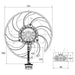 NRF Radiator Fan 47373 NRF  - Dynamic Drive