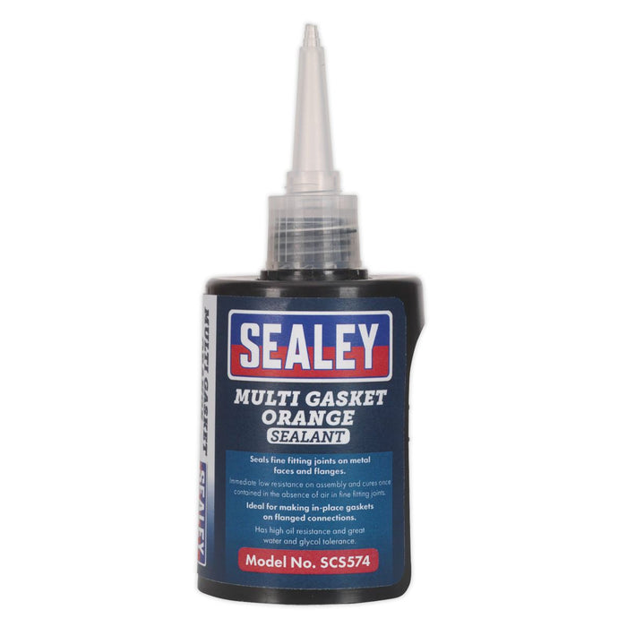 Sealey Multi Gasket Sealant Orange 50ml SCS574 Sealey  - Dynamic Drive