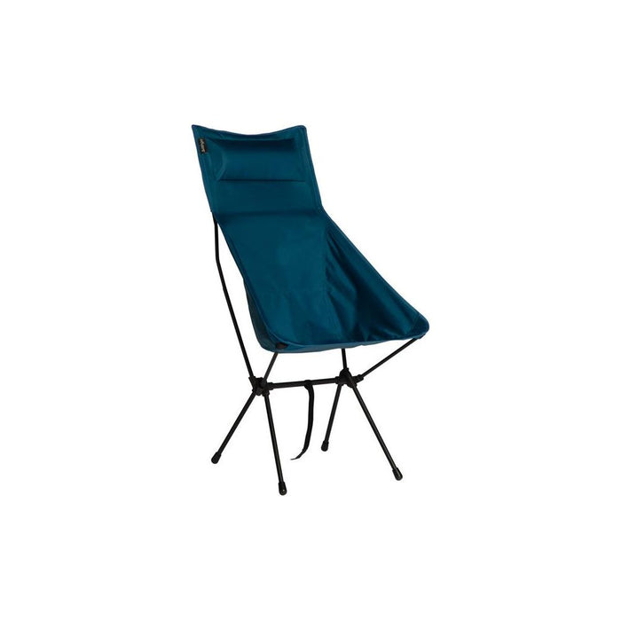 Vango Micro Steel Collapsible TALL Camping Chair with Storage Bag - Mykonos Blue Vango  - Dynamic Drive