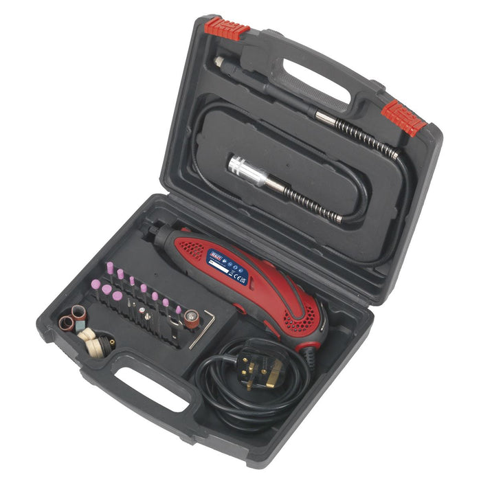 Sealey Multipurpose Rotary Tool & Engraver Kit 40pc 230V E540 Sealey  - Dynamic Drive