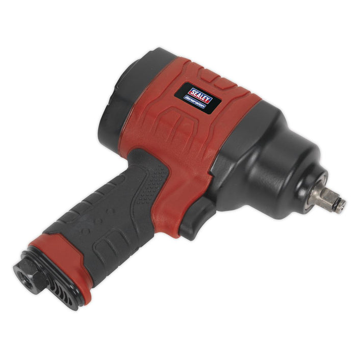 Sealey Composite Air Impact Wrench 3/8"Sq Drive Twin Hammer GSA6000 Sealey  - Dynamic Drive