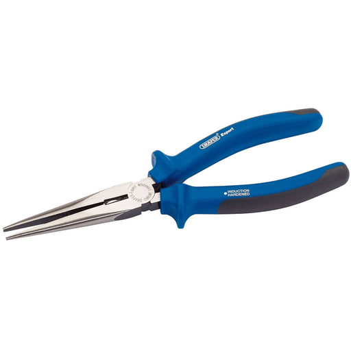 Draper Heavy Duty Soft Grip Long Nose Pliers, 200mm 68888 Draper  - Dynamic Drive