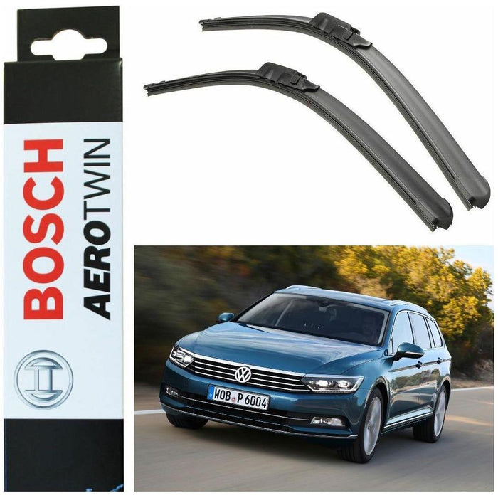 Bosch Aerotwin Front Wiper Blades Set VW Passat 08.14> A864S