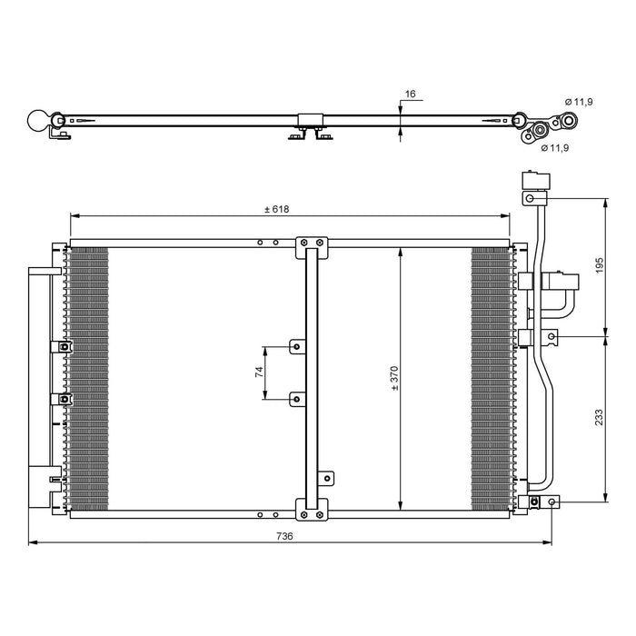 NRF Condenser 35797