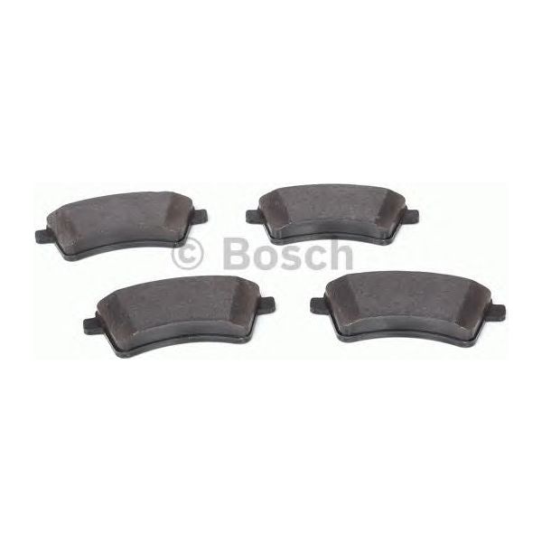 Bosch Brake Pad Set Bp1222 fits Mercedes-Benz Citan 109D CDi|CDi BlueEFFICIENCY