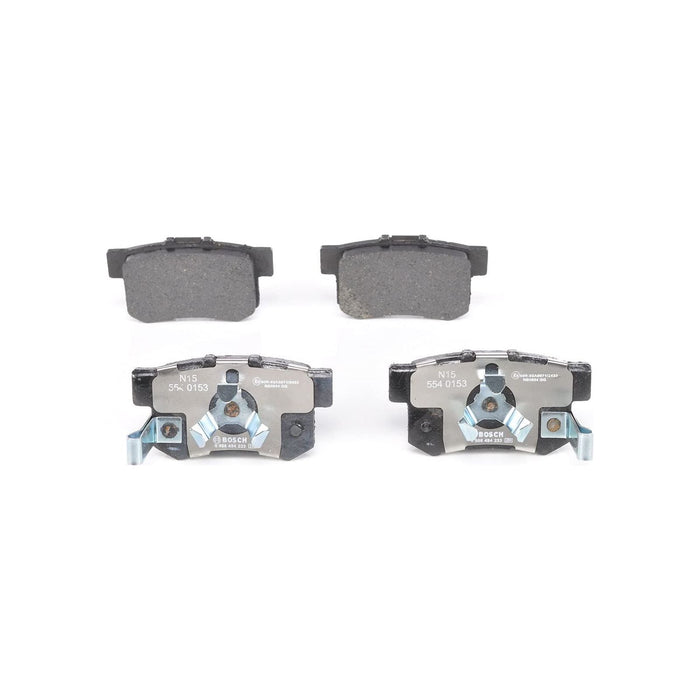 Genuine Bosch Brake Pad Set Bp1168 fits Honda CR-V - 2.0 - 01-07 0986494233