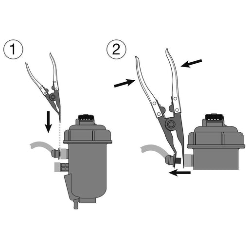 Laser Fuel Line Pliers - for Diesel Filters 7269 Laser Tools  - Dynamic Drive