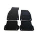 Fully Tailored Black Carpet Car Mats for Audi A4 06-08 Set of 4 With 8 Clips UKB4C  - Dynamic Drive