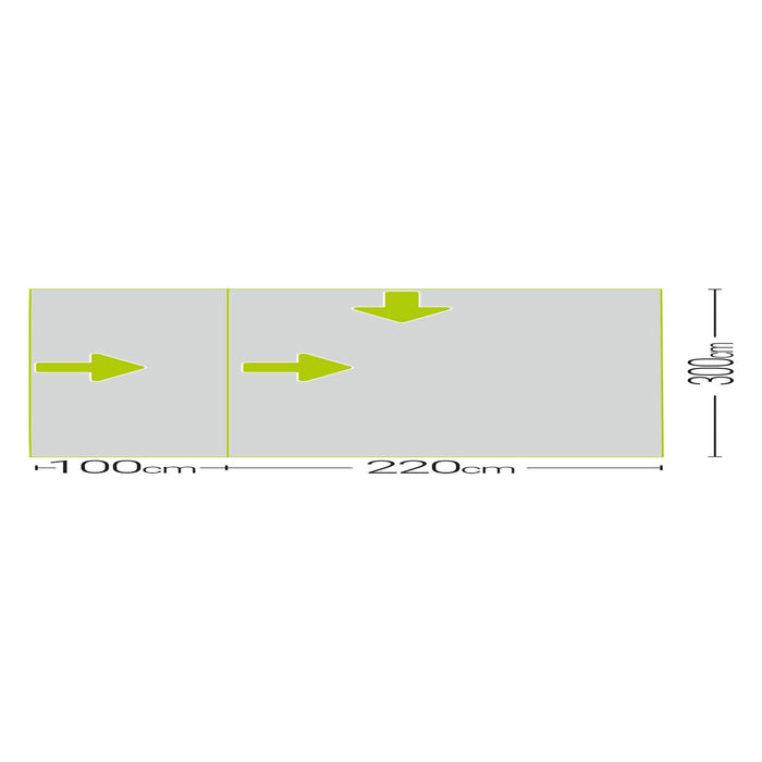 Quest Condor Air 320 (Main Unit) Drive Away Awning A3518A Quest  - Dynamic Drive