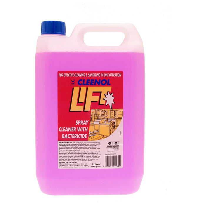 Cleenol Lift Multipurpose Bacterial Cleaner - 5 Litre Cleenol  - Dynamic Drive