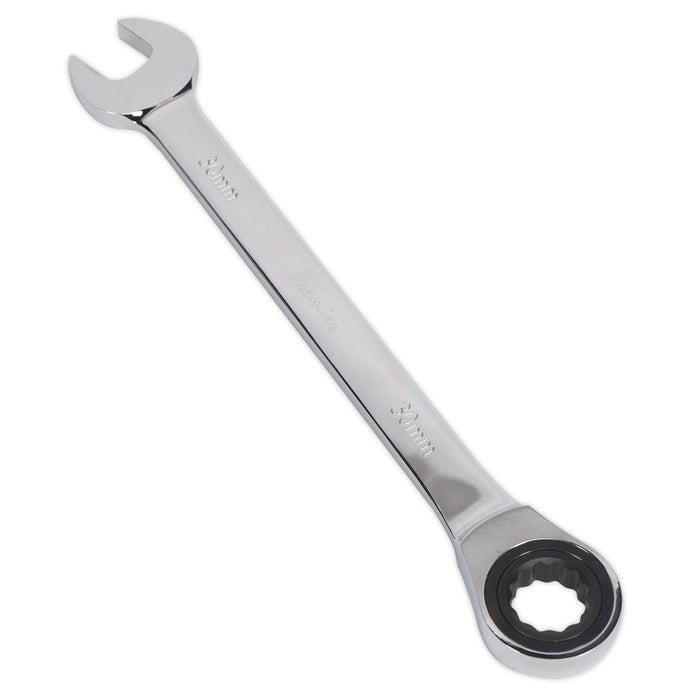 Sealey Ratchet Combination Spanner 30mm RCW30