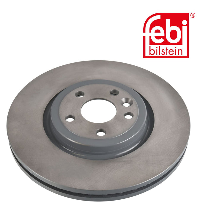 FEBI Front Brake Discs & Pads Set Vented for Land Rover Range Rover Velar