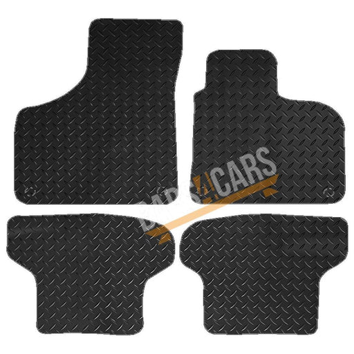 Tailored Silver Trim Mats fits Audi A3 Auto 03 04 05 06 07 08 09 10 11 12 UKB4C  - Dynamic Drive