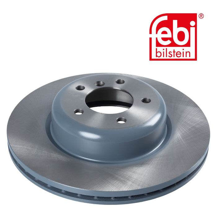 Genuine FEBI Front Brake Discs & Pads Set Vented for BMW 1 Series