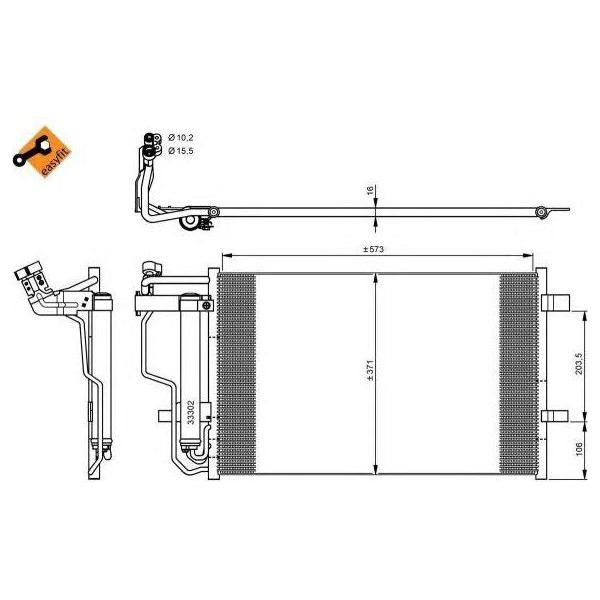 NRF Condenser 35922