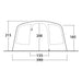 Outwell Moonhill 6 Berth Air Tent Four Room Tunnel Inflatable Tent Outwell  - Dynamic Drive