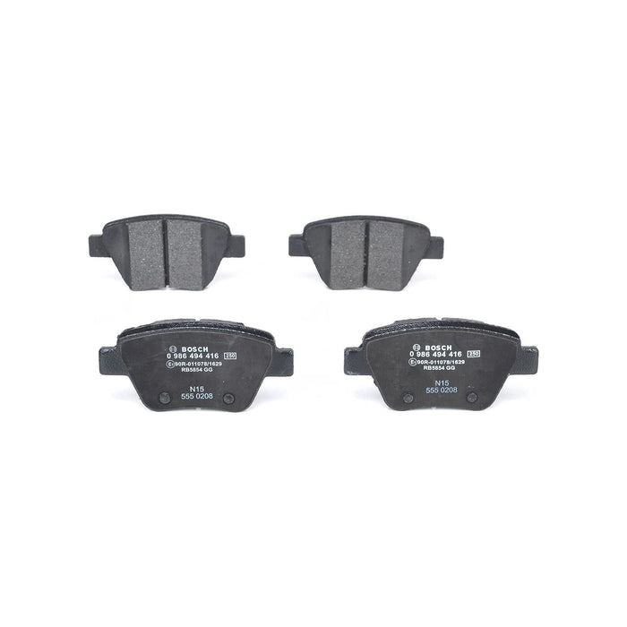 Bosch Brake Pad Set Bp1338 fits VW Golf Estate/Variant TDi|TDi BlueMotion - 1.6