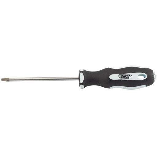 Draper TX-STAR Soft Grip Screwdriver, T20 x 100mm 35077 Draper  - Dynamic Drive