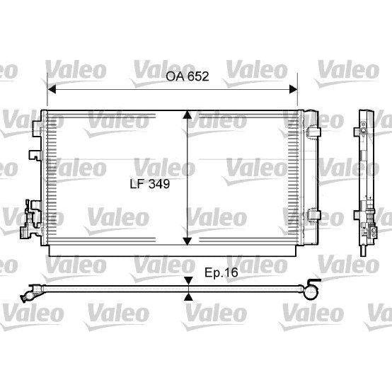 Genuine Valeo fits Condensers Renault Megane Iii Phase 1 Valeo  - Dynamic Drive