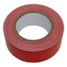 Sealey Duct Tape 50mm x 50m Red DTR Sealey  - Dynamic Drive