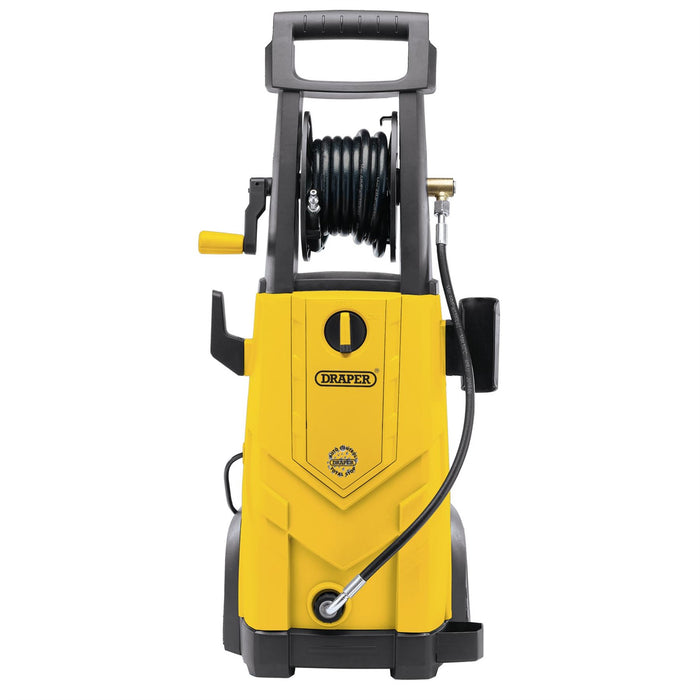 Draper 230V Pressure Washer, 2,200W, 165Bar, Yellow 03096