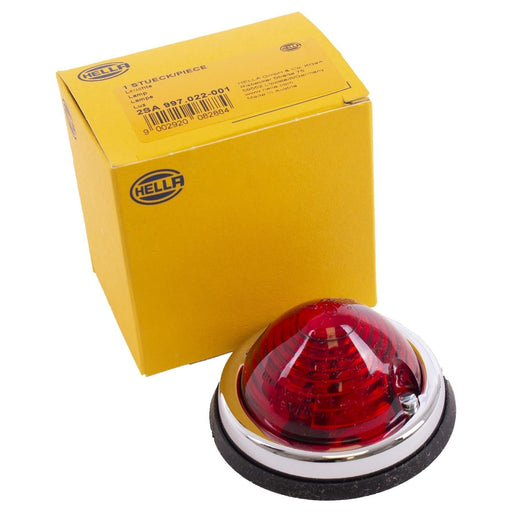 Classic Car Caravan Motorhome 70Mm Round Domed Red Rear Tail Marker Lamp Light UK Camping And Leisure