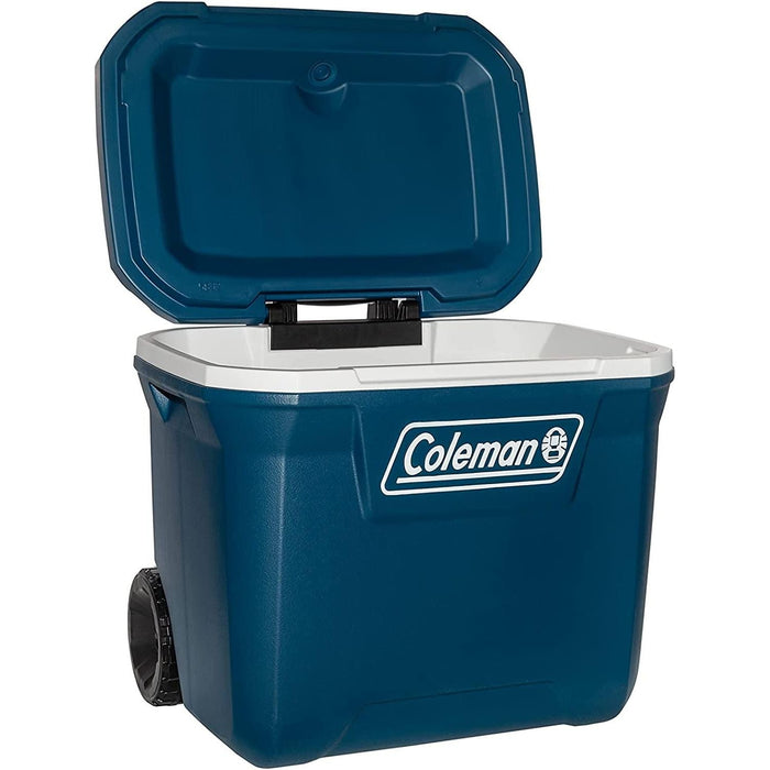 Coleman 47L Cooler Xtreme Wheeled 50QT Picnic Camping BBQ Cool Box Coleman  - Dynamic Drive