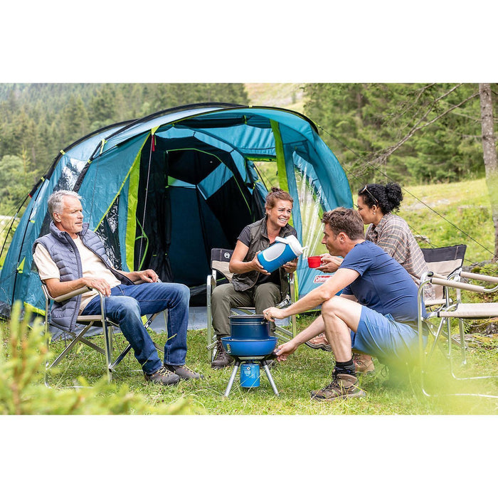 Coleman Aspen 4 Tent Four Person Camping Outdoors Family Tunnel Coleman  - Dynamic Drive