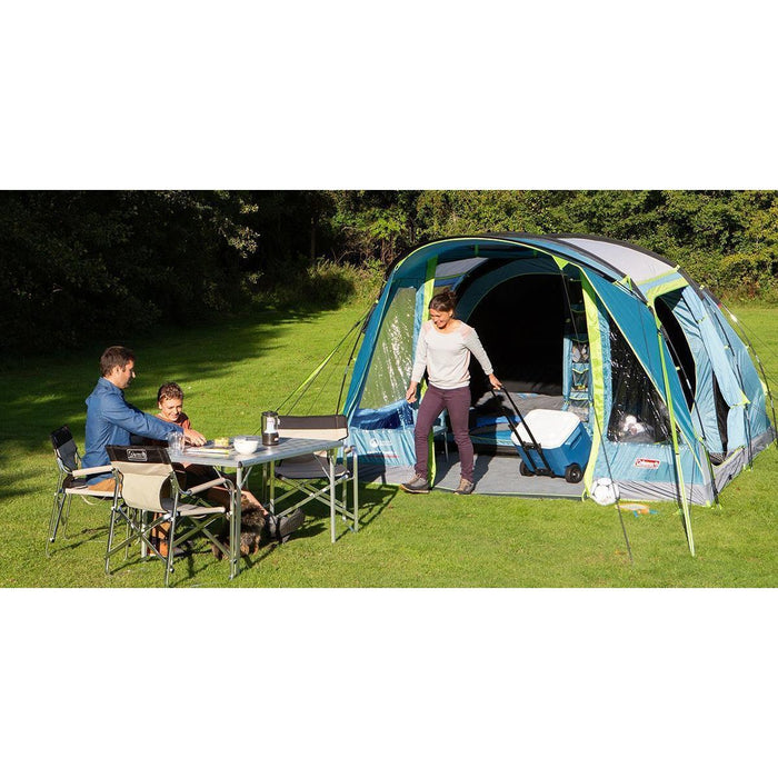 Coleman Tent Castle Pines 4 BlackOut Camping Family Tunnel Outdoors Easy Pitch Coleman  - Dynamic Drive