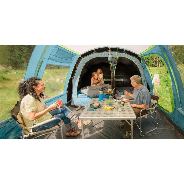 Coleman Tent Castle Pines 4 L BlackOut Camping Family Tunnel Outdoors Easy Pitch Coleman  - Dynamic Drive