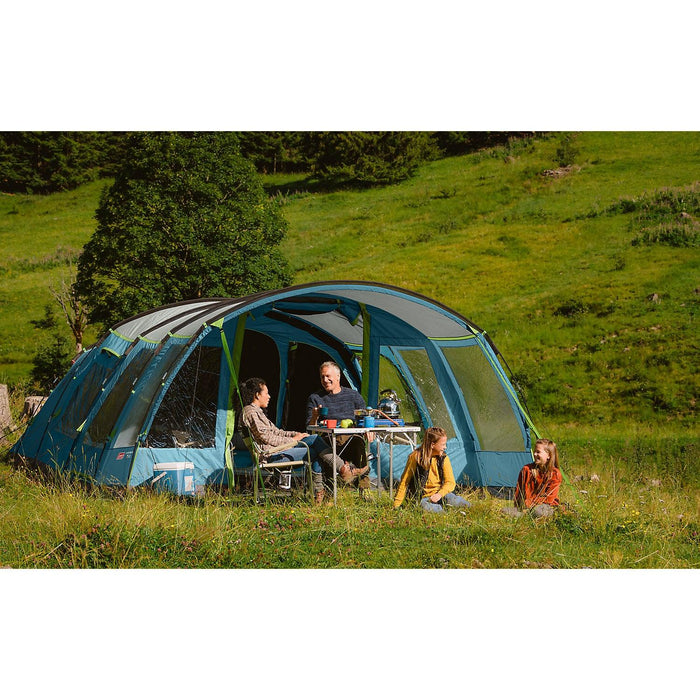 Coleman Tent Castle Pines 6L BlackOut Camping Family Tunnel Outdoors Easy Pitch Coleman  - Dynamic Drive