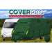 Coverpro Premium Breathable 4-Ply Full Green Caravan Cover Fits 14-17Ft Free Bag Crusader  - Dynamic Drive