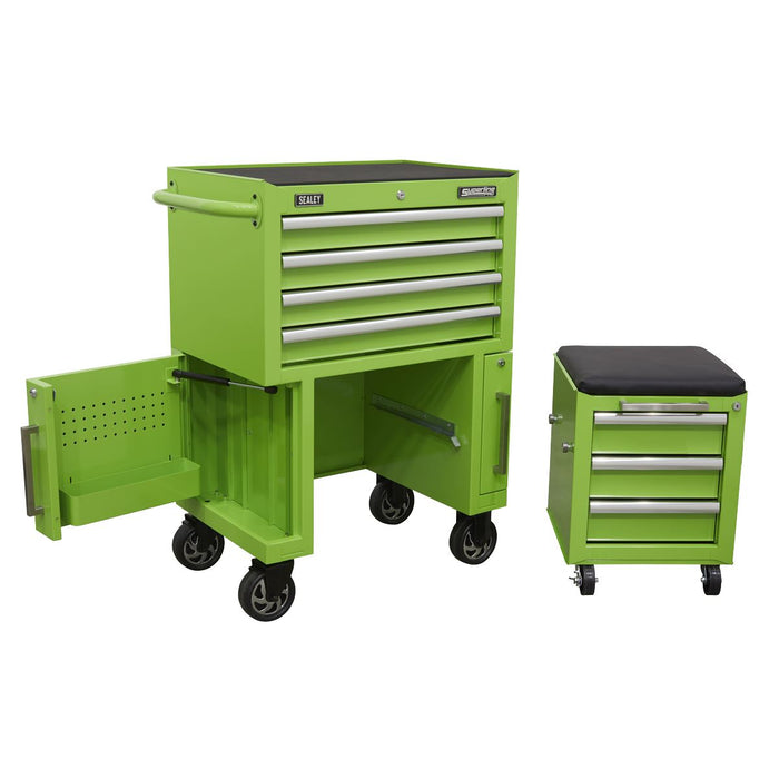 Sealey Rollcab 3 Drawer & Utility Seat AP556CSHV Sealey  - Dynamic Drive