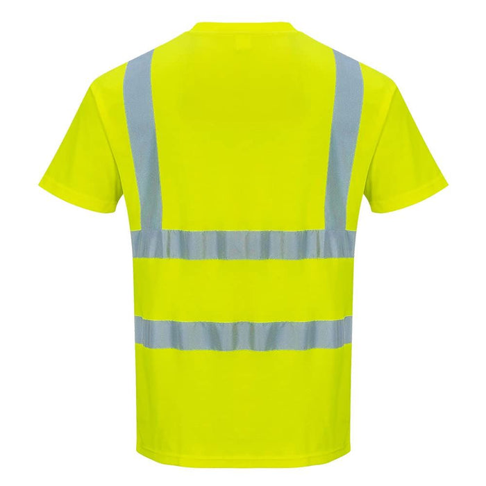 Portwest Hi-Vis T-Shirt - Yellow - Small Portwest  - Dynamic Drive