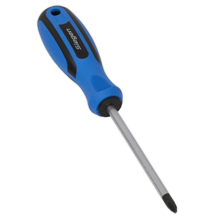 Sealey Screwdriver Phillips #2 x 100mm S01181 Siegen by Sealey  - Dynamic Drive