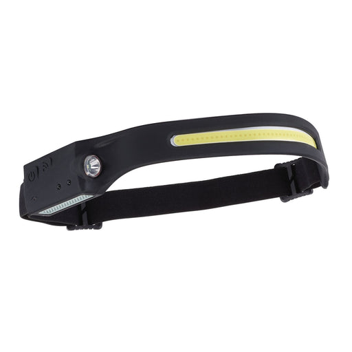 Draper COB LED Rechargeable 2-in-1 Head Torch with Wave Sensor, 3W, USB-C Cable Draper  - Dynamic Drive