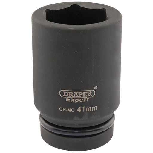 Draper Expert HI-TORQ 6 Point Deep Impact Socket, 1" Sq. Dr., 41mm Draper  - Dynamic Drive