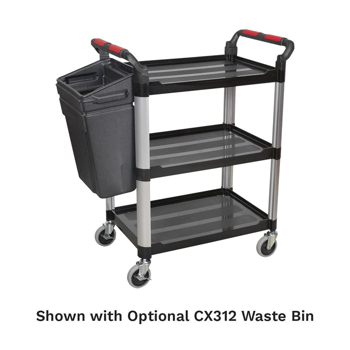 Sealey Workshop Trolley 3-Level Composite CX309 Sealey  - Dynamic Drive