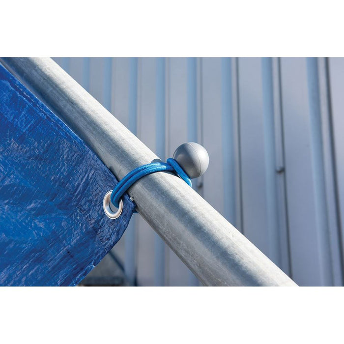 Silverline Tarpaulin Ball Bungees 10pk 175mm