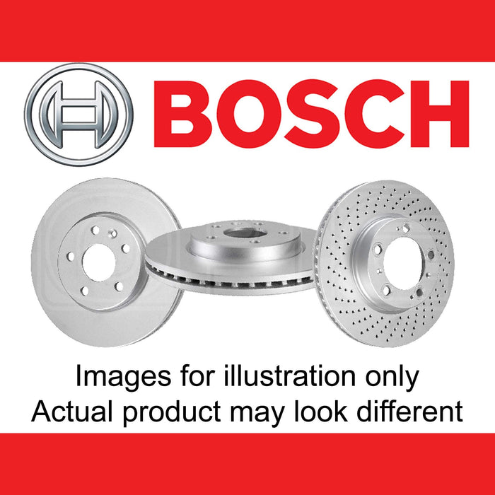 Bosch Brake Disc Single Bd1071 fits VW Passat CC TDi|TDi BlueMotion - 2.0 - 08-1