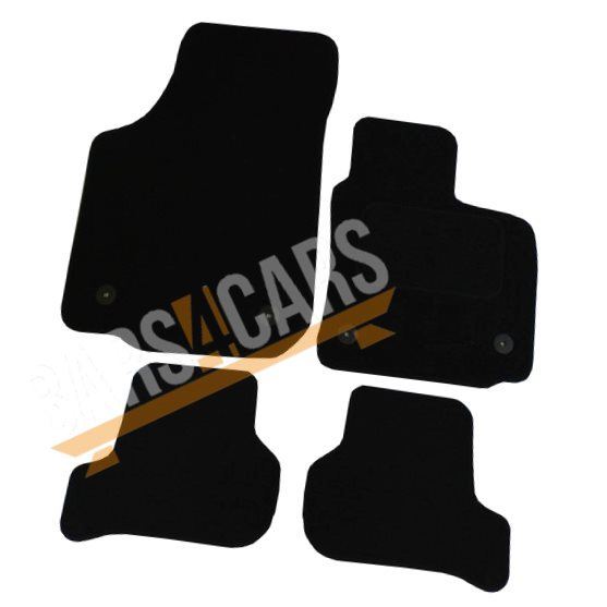 Tailored Car Mats for Seat Leon 09-13 + Clips 2009 2010 2011 2012 2013 UKB4C  - Dynamic Drive