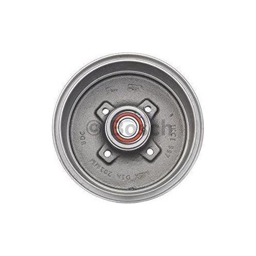 Genuine Bosch Brake Drum Single Db206 fits Vauxhall Corsa - 1.2 - 00-04 09864771 Bosch  - Dynamic Drive