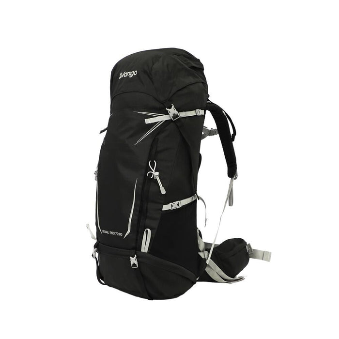 Vango Denali Pro 70:80 70:80 Black Rucksack Backpack Vango  - Dynamic Drive