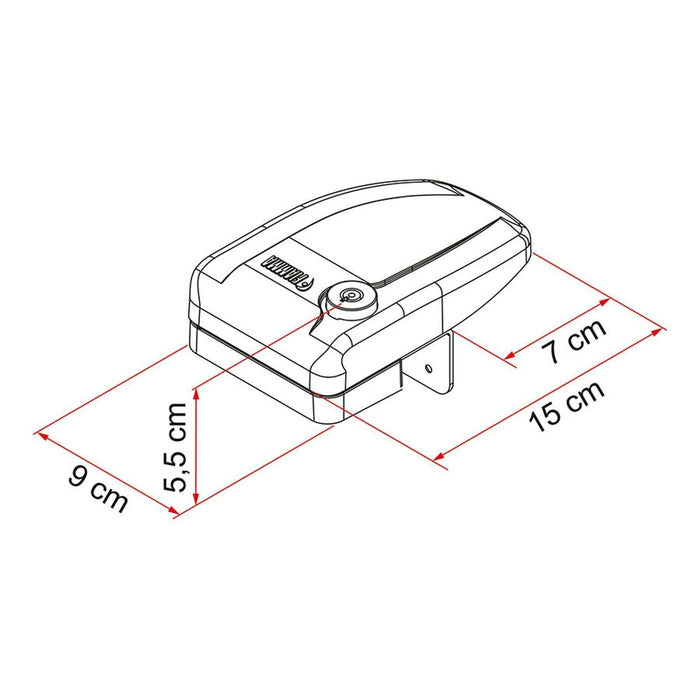 Fiamma Safe Door Grey for Caravans and Motorhomes