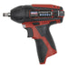 Sealey 12V Cordless 3/8" Drive Impact Wrench 80Nm Body Only LED Indicator Sealey  - Dynamic Drive