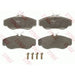 Genuine TRW Brake Pads (Front) (R90) GDB1156 TRW  - Dynamic Drive