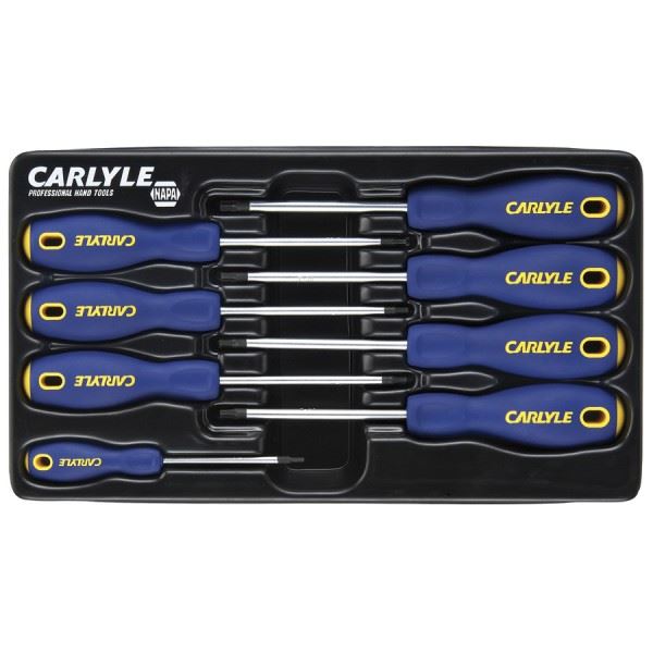 Carlyle Hand Tools Screwdriver Set - Star - 8 Piece